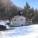 La capanna  a quota 1095m
