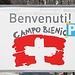 <b>Arrivo al parcheggio gratuito degli impianti sciistitci di Campo Blenio prima delle otto. La temperatura è decisamente rigida: -4,5°C!</b>