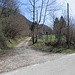 inizio strada forestale per S.Martino