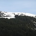 Da oben ist der Lodron (letztes Foto des Vortages der Skitour)