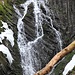 Bobří soutěska, Wasserfall des Sorgebaches, Basalt