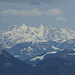Zoom: Loferer Steinberge und rechts dahinter Watzmann Südspitze