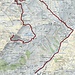 Route (der 1. Teil, Aufstieg von St. Antönien zum Chüenihorn, fehlt)