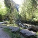 Einstieg in die Örflaschlucht