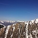 La cresta del Madonetto con le Alpi Vallesane sullo sfondo