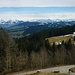 Die Schau ins Bregenzerwaldgebirge kann sich sehen lassen.
