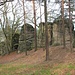 Velký Beškovský kopec, Felsenmauer