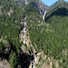 Stupende cascate sul lato N della Val Cramosino