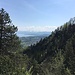 Ausblick aus der Fallätsche, im Hintergrund die Schwyzer und die Glarner Berge.