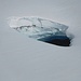 Gran bel buco nel ghiacciaio del Calderas.