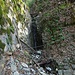 The path from Carvagnana towards Monte Colmenacco: waterfall at ca. 700m.