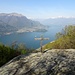 View from the Sasso Calvarone over the Lago di Como.
