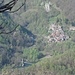 Panoramica e zoom sull'abitato di Morca: panoramica dall'Alpe Pianell.