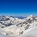 Von Klettersteig aus gesehen, ca. 2550m: östlicher Aussicht