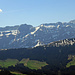 Panorama vom Schäfler bis zur Silberplatte von der Hundwiler Höhe aus.