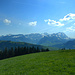 Ausblick vom Hohen Hirschberg in den Alpstein