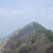 Cima Moltrino vista poco sopra la Sella del Moltrino.