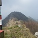 Dal Monte Zingla uno sguardo al percorso seguito.