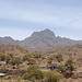 Während der ganzen Tour im Blick: Der Pico d´Antónia, mit 1394 m der höchste Berg der Insel Santiago.