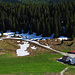 Jocheralm mit Schneeresten