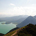 ... jetzt rechts, Bildmitte Estergebirge, dahinter der Wetterstein