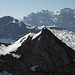 Rossalpelispitz - view from the summit of Plattenberg.
