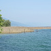 Blick von der Anlegestelle Süd auf den See