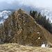 Schwarzchopf (1798 m) - kleiner, exponierter Vorsprung im Gipfelaufbau der Lütispitz, der in der LK sogar einen eigenen Gipfelnamen erhalten hat