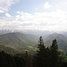 Blick vom Grasleitenkopf ins Karwendel