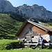 erste Pause auf der Alp Bärstein