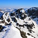Piz Fliana (3281,0m):<br /><br />Gipfelaussicht zu Piz Buin Pitschen (3256m) und Piz Buin Grond (3312,1m). Links hinten sind das Slivrettahorn (3243,7m) und das Signalhorn (3207m).