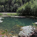 Grün schillert der Lac de Biaufond 