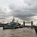 La Torre di Londra, l'HMS Belfast ed il Tower Bridge.