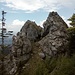 Gipfelaufbau des höchsten Felsens der "Hagramer"