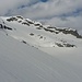 Rückblick aus zirka 2700m auf den Vadret Lagrev und den „Skigipfel“ P.3109m.