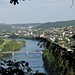 Donau, die hintere Brücke ist die Europabrücke