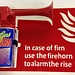 How to use a Firehorn: <br />In case of firn, alarm the rise!