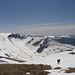 Blick vom Gipfel des Monte Bove Nord auf die gesamte Kammüberschreitung