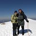Peter & Carolyn am Monte Bove Nord