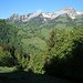 Oberhalb von Petite Chia. 