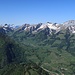 Blick zum Col de Jaman. 