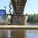 Roudnice nad Labem, Steuerstand des Elbe-Stauwehres und Straßenbrücke