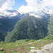 Panorama dal Becco della Guardia: le isolate Val Sorba (sx) & Val Gronda (dx).