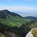 Schwarzenberg vom Bocksberg aus betrachtet