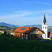 Riefensberg, eine verschlafene Gemeinde im Vorderen Bregenzerwald.