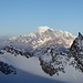 Der Mont Blanc grüsst von weitem