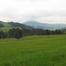 typisches Appenzellerland - der weite Blick über ewige, grüne Wiesen zur Hundwiler Höhi