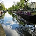 Il primo tratto del Grand Union Canal o Regent Canal che da Little Venice raggiunge Regent's Park.