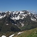 Die dominierende Berggestalt ist im Westen der Große Galtenberg.