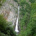La notevole cascata del Troggia, vista dal belvedere di Introbio alta.